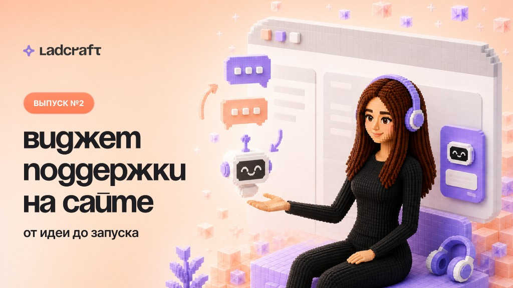Чат-виджет с агентом на сайте